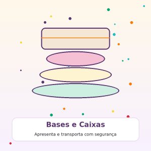 Bases e Caixas para Bolos
